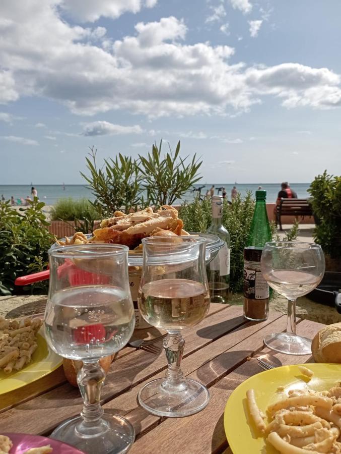 Face A La Mer, Appartement Pour 4 Personnes Sur La Rive Droite 帕拉瓦莱弗洛 外观 照片